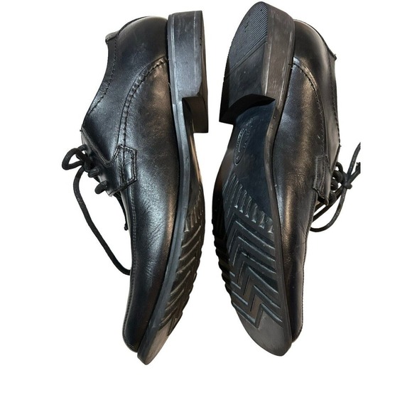 Steve Madden Yorrk Men 9.5 M Black Leather Square Toe Heels - Picture 4 of 13